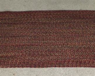 Oval Rag Rug Runner (32” x 82”)