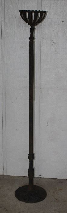 Antique Cast Iron Fern Stand (59”H)