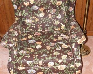 View of the other chair included in previous post. $125.00 for the pair.