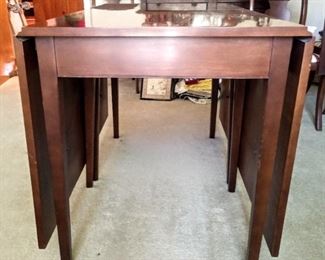 Dining Room Table with sides down. Table priced at $175.00