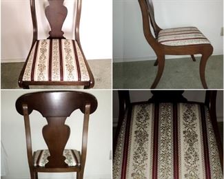 One of 6 Chairs Set $150.00