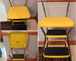 Great old yellow step ladder $20.00