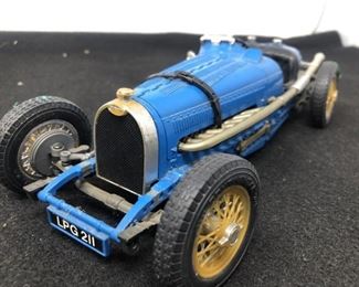 Bugatti model car
