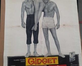 Vintage Gidget movie poster