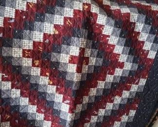 Handmade lap quilt. $50.00
