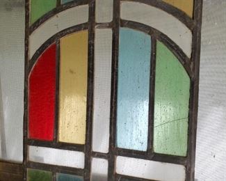 stained glass piece