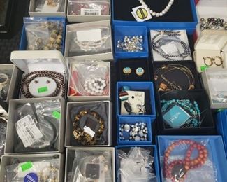 tons of jewelry