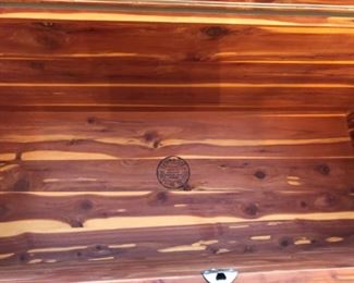 Dining room #3 Lane Cedar chest cherry wood slight damage on the top  measurements 45L x 19w x 24 H $155.00
