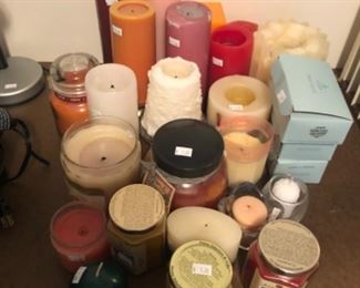 Office Lot #2 Set of candles - some fragrance candles $15.00