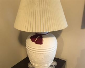 Office Lot #12 White Lamp $20.00