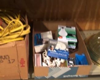 Garage Lot #42 Misc, Electrical items $20.00