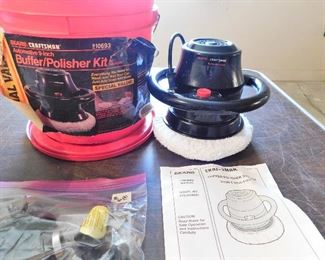 Nearly new Craftsman buffer/polisher $30