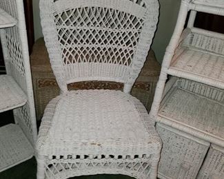 $20 (P6)
Wicker Chair (worn at the feet)
