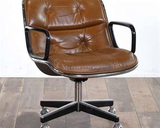 Mid Century Steelcase Style Hard Shell Office Chair