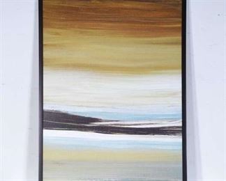 Abstract Sunset Landscape 