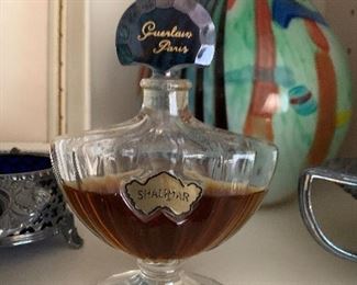 $49 Shalimar Perfume Guerlain Paris in a
Baccarat Bottle
