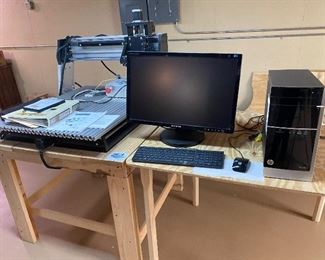 CNC  Shark With computer And table
The first $1250 takes it