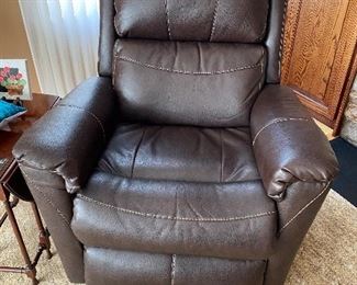 Leather recliner Set of two