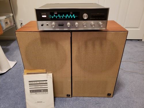 Sansui Stereo with JBL Speakers