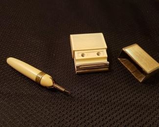 Razor and Makeup Brush