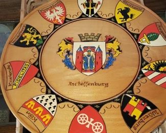 Germany Wooden Shield Plate