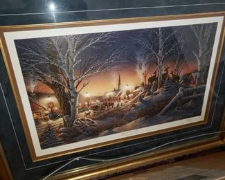 by Terry Redlin - Documentation on back
