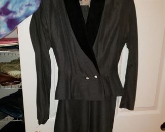 Some of the Vintage Women's Clothes - This Suit Size Small to medium.