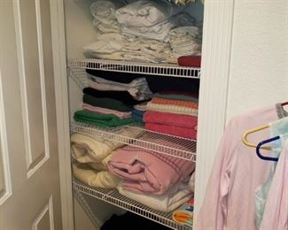 Lots and lots of Linens
