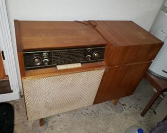 Braun/Telefunken - Mid-Century Modern Radio/Record Player. Great Look - $150.