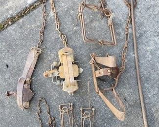 Vintage Animal Traps-