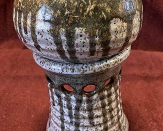 Hand Thrown Pottery Scented Candle Style Burner $14