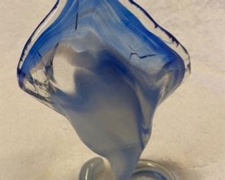 Art Glass Murano Style Jack in the Pulpit $24