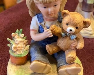 Assortment of Homco Ceramic Figurines After School $12 ea