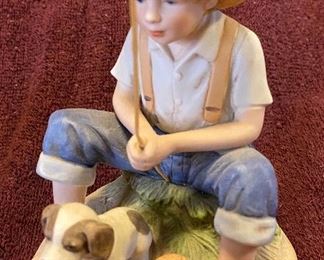 Assortment of Homco Ceramic Figurines After School $12 ea