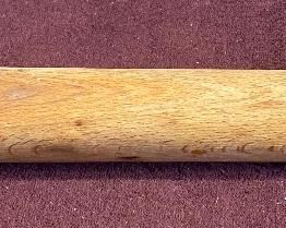 Assorted Rolling Pins Vintage & Modern, Vintage Wooden Red Handed $18