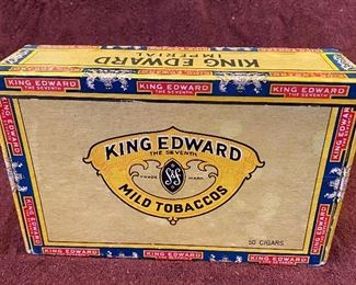 Cigar Box King Edward $8