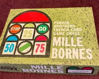 Parker Brothers French Card Game Craze Mille Bornes $6