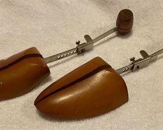 Vintage Wooden Men's Shoe Tree Stretchers $20.00
