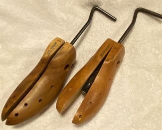 Vintage Wooden Men's Shoe Tree Stretchers $20.00