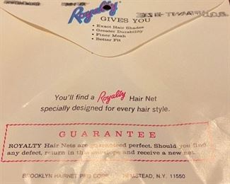 Vintage Royalty Invisible Stretch-Fashioned Hair Net $4