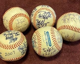 Aviator Baseballs Various (5) at $20 each