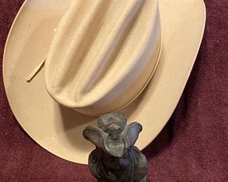 Roy Roger's Style Cowboy Hat Gently Used $14, Bust by Cody $8