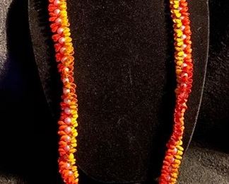 Costume Jewelry Rick/Rak with Pearls Hand Crafted Necklace $12