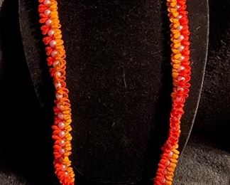 Costume Jewelry Rick/Rak with Pearls Hand Crafted Necklace $12