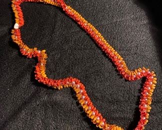 Costume Jewelry Rick/Rak with Pearls Hand Crafted Necklace $12