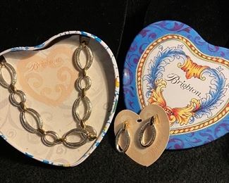 Costume Jewelry Brighton Necklace $50, Brighton Pierced Earrings $18