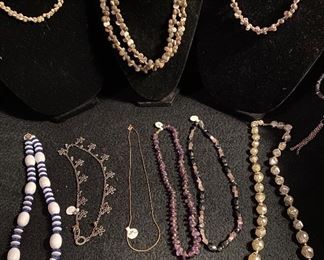 Assortment of Costume Jewelry Various Prices