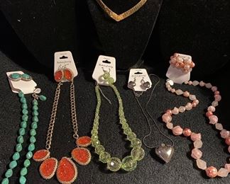 Assortment of Costume Jewelry Various Prices