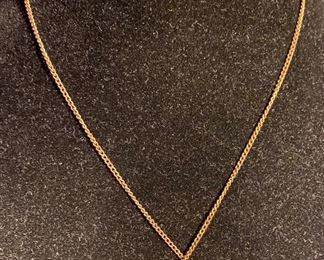 Costume Jewelry Religious Medal Necklace $12