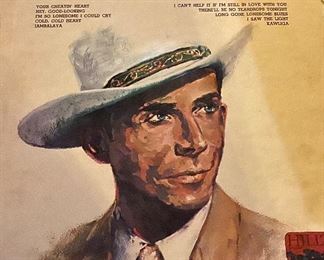 Vinyl Record Hank Williams Story $2